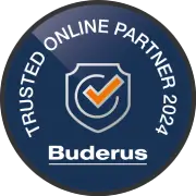 Logo Buderus Trusted Online Partner