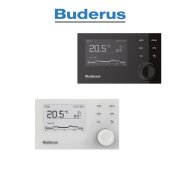 Buderus Logamatic RC310 schwarz System-Bedieneinheit, mit Außenfühler T1  für EMS plus