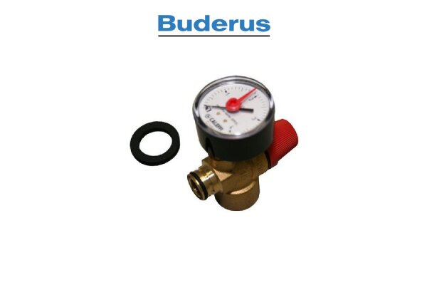 Sicherheitsventil mit Manometer 0-4 bar - 7099030