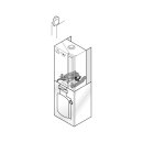 Weishaupt Paket WTC-GB 15-B K-115P Gas-Brennwertgerät, Anschluss hinten