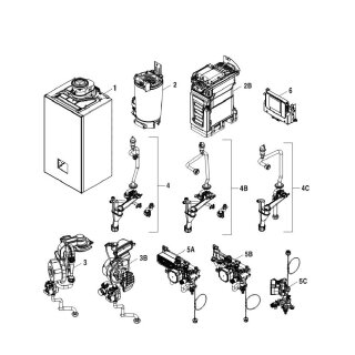 Ersatzteilliste GB182i.2 15-45 kW (W/KD/KDW) H