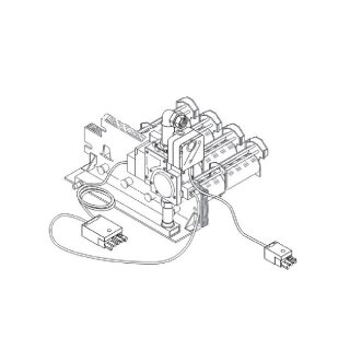 Ersatzteilliste Gasbrenner G114/G124 E/V mit Armatur VR 4905