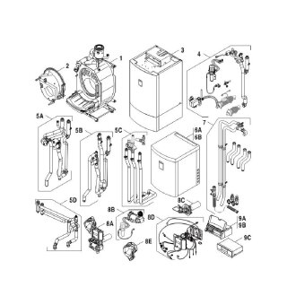 Ersatzteilliste SB105 19-27 kW V2-V5 / SB105T 19-27 kW V2/V3, 7747101438