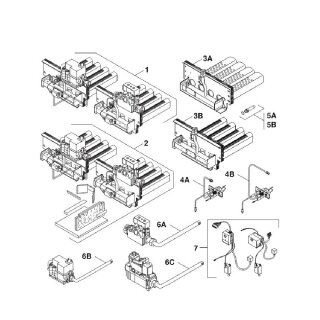 Ersatzteilliste Gasbrenner AE134 X / AE134 LP - 9 bis 35 kW