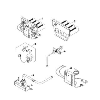 Ersatzteilliste Gasbrenner AE134M - 15 bis 35 kW