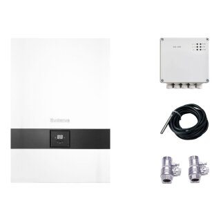 Buderus Logaplus Paket M E156 E156-6kW, EKR Modul, Wartungshahn Set, Speicherfühler