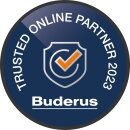 Buderus Heizkörper VC-Profil 33/300/1000, R Logatrend Flachheizkörper, FMS, Stopfen