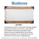 Buderus Heizkörper VC-Profil 33/300/1000, R Logatrend Flachheizkörper, FMS, Stopfen