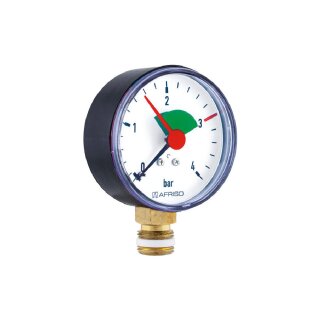 Manometer 2,5bar 63mm AE D3/8"U 