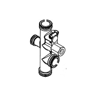 Rohrverbindung Kesselvorlauf Wärmetauscher, GB132T - 7099432