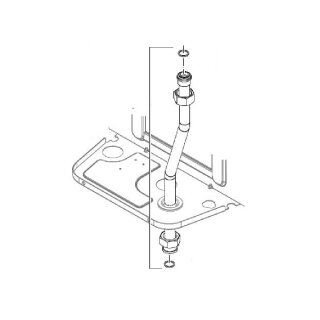 Rohr-Verbindung-Gasarmatur-Gasanschluss, GB132T - 7099458