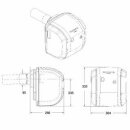 Buderus Logatop Ölbrenner BE-A 1.1-21
 kW Blaubrenner Keramikrohr 63044339