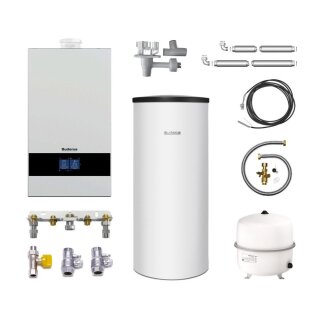 Buderus GB172i.2-20 W H Gas-Brennwert Paket Logaplus W22
, mit Warmwasserspeicher SU160 und Bedieneinheit BC400 - 7739621313