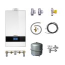 Buderus GB182i.2-35 kW K WH Gas-Brennwert Paket Logaplus...